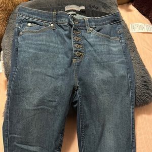 Torrid high rise button jeans
